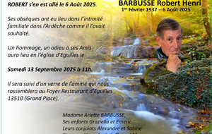 Hommage Robert BARBUSSE