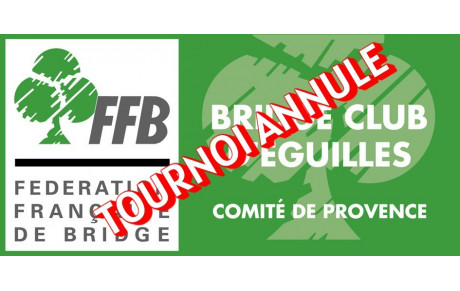 Pas de tournoi le vendredi 19